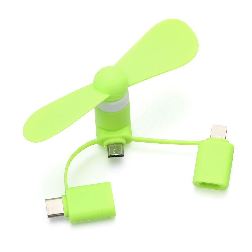For Type-c For Android For IPhone Travel Phone Fan Mobile Phone Cooler Portable Mini