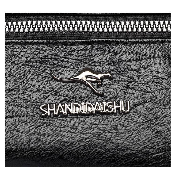 Kangaroo 2025 Ретро Универсальная женская сумка через плечо для повседневной носки