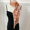 Women's Silk Scarf, Long Strip, High-end Sense, Versatile Fashion, Sunscreen, Small Scarf, Scarf, Thin Decorative Belt.