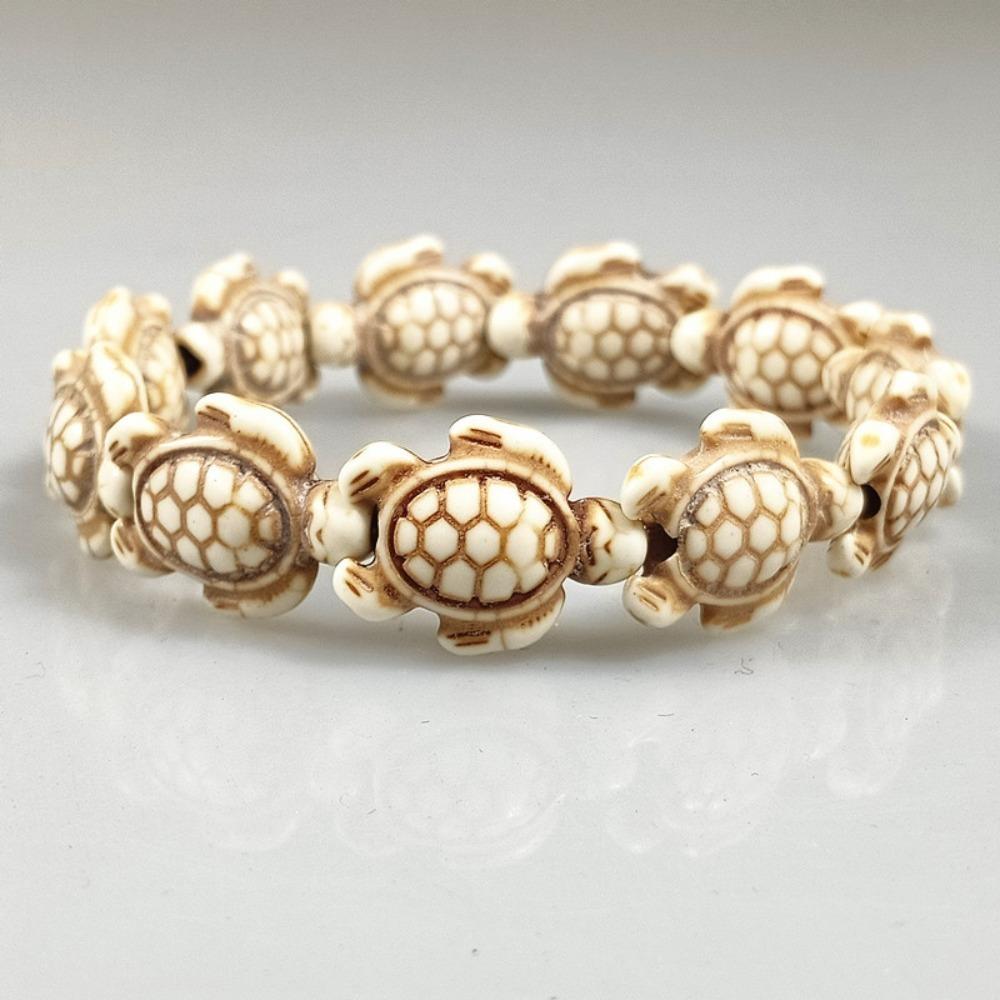 Hand String Blue Turquoise Turtle Bracelet Bohemian Turtle Bracelet Chain  Girls