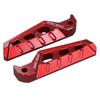 Педаль KeiSquare Tandem Step Aluminum для транспортных средств YAMAHA, алюминиевая Tandem Step Tandem NMAX125 NMAX155 XMAX и другие (красный)