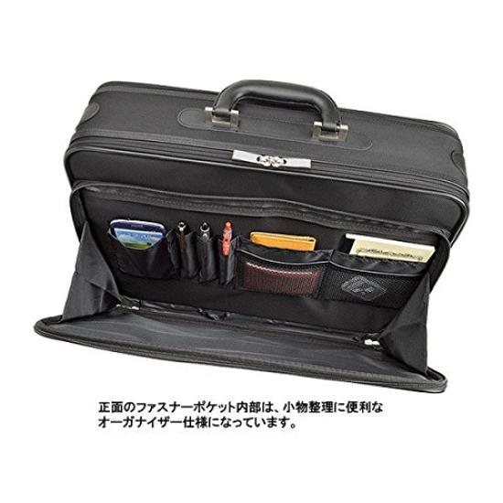 Wellington Портфель мягкий атташе-кейс 45 см, сделано в Китае, черный, мужской 21218-01