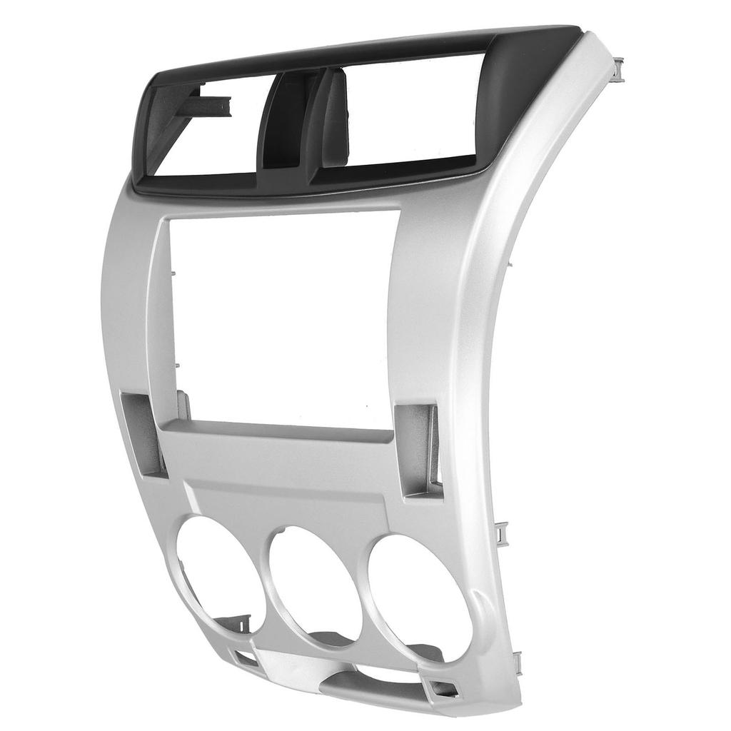 2Din стерео радио DVD аудио навигационная панель рамка серебристая подходит для Honda City 2008-2013
