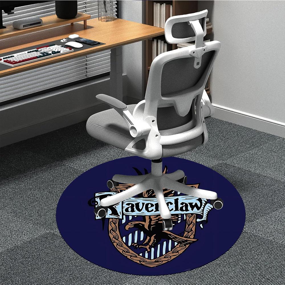 1pc Ravenclaw CrestChair Carpet for Office, Non-slip, Soft and Durable Office Rug for Interior Decoration, Perfect for Office yy250925204