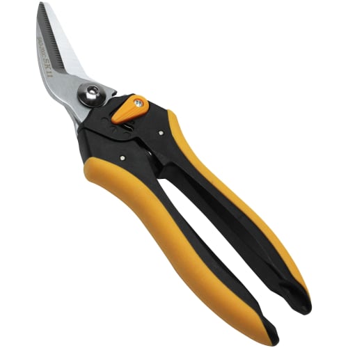 SK11 (SK11) Universal Scissors AD Curved Blade Grip Opening Width Adjustable In 2 Levels SAD-200C For Work/Carpenter/Outdoor Use