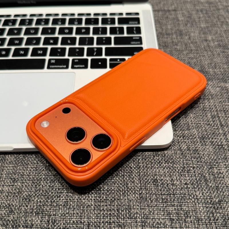 Leather Texture Candy Bumper Case for iPhone 17 16 15 14 13 12 11 Pro Max Plus X XS XR 17Pro 16Pro Shockproof Armor Cover