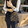 Маленький рюкзак новый ретро универсальный рюкзак мини многослойная наплечная сумка модная сумка с принтом