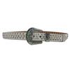 Rhinestone Belt Belt Men'S Rivets Inlaid Alloy Pin Buckle Personality Hip Hop Punk Dark Wind Direct Sales