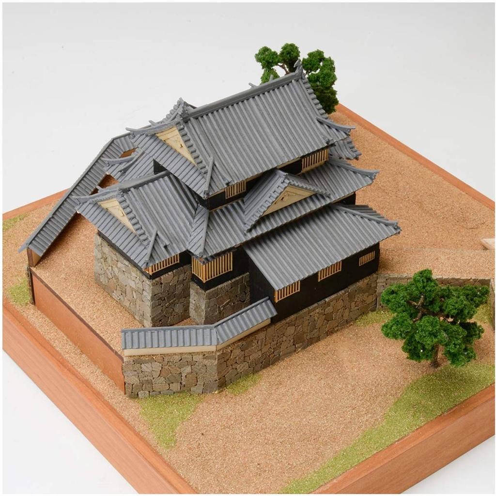 Woody Joe Bitchu Matsuyama Castle Wooden Model Assembly Kit 1/150
