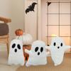 Ghost Plush Toy Halloween Decorative Throw Pillow for Home Sofa Bed Ghost Plushie Festive Party Prop