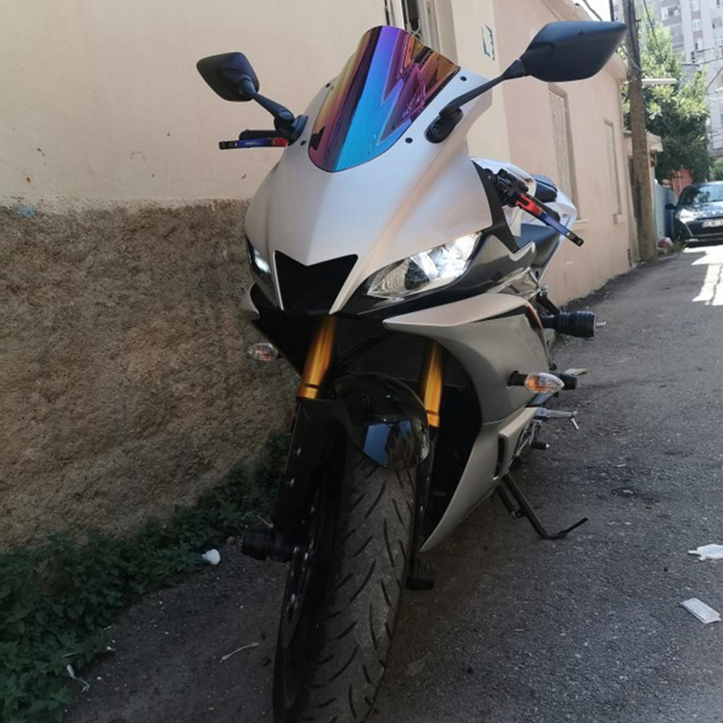 Windproof Motorcycle Front WindShield Windscreen for Yamaha YZF R25 R3 19-20 Durable Wind Deflector Motorbike Windshield Cover