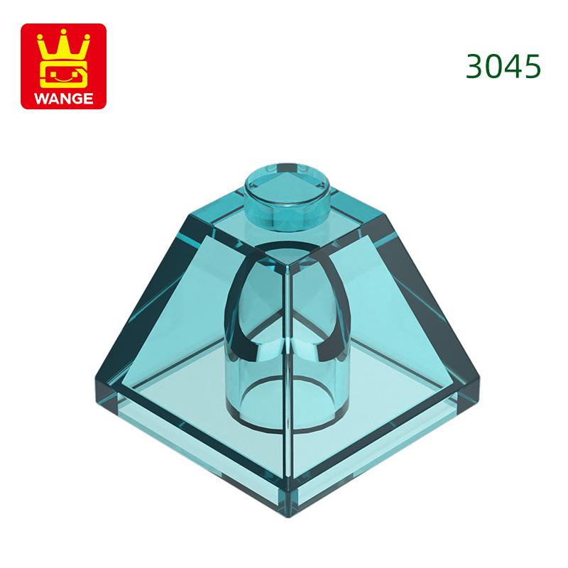 80 шт./лот 3045 Угловой наклонный строительный блок Moc Дом Насадки Совместимые с Кирпичом Сделай сам Детские игрушки Сборка Подарочная коробка