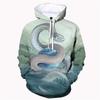 3D Printed Animal Snake Pattern Hoodie Men And Women Personalized Fashion Street Hoodie Long Sleeve Pullover Men's Fashion