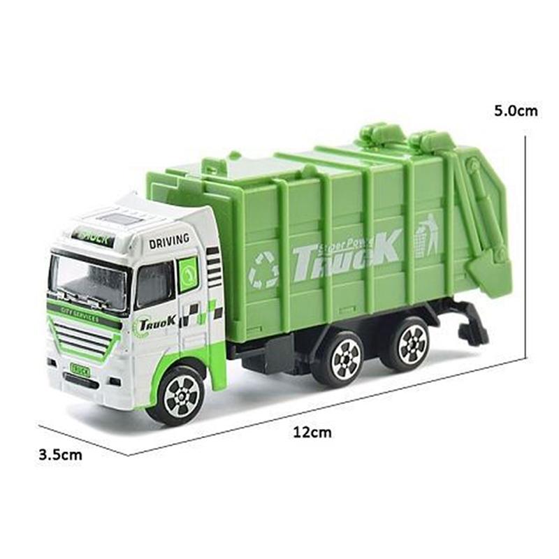 1 Piece Kid Toy Alloy Fire Truck 1:32 Simulation Firefighting Diecast Rescue Vehicle Fire Ladder Engineering Car Model