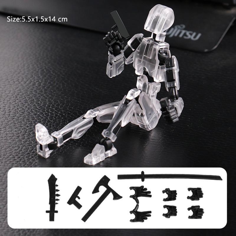 13 Titan Action Figure Multi-Jointed Movable Shapeshift Robot 3D Printed Mannequin Dummy Toys Ornament For Children Adult Gifts
