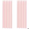 VidaXL Voile Curtains with Eyelets 2 Pcs Light Pink 140x260 Cm, Net Curtain, Sheer Curtain, Window Voile, 4102087