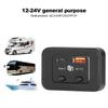 12 В/24 В автомобильное быстрое зарядное устройство Type C + QC3.0 USB A PortLED Light Phone Charger Auto Adapter для автофургонов, автодомов, домов, кемперов, караванов