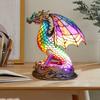 Настольная лампа из смолы в форме животного, настольная лампа, очаровательный красочный ночник для украшения дома, спальни