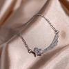 Female Star Moon Necklace Cold Wind Fairy Three-Piece Ornament