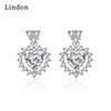 Lindon Copper Alloy Zircon Earrings Drop Earrings For Women Wedding Party Gifts