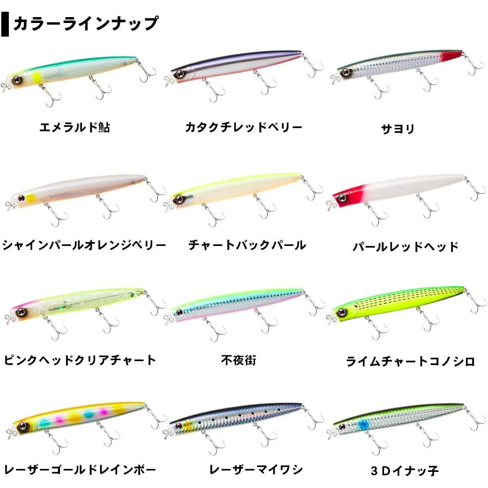 Daiwa Morethan Cross Counter 125F Laser Gold Rainbow Fishing Lure 12.5cm