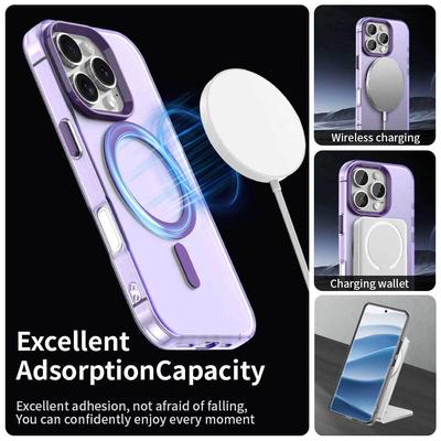Роскошный матовый чехол Magsafe для iPhone 17 Air 16 15 14 13 12Pro, чехол с защитой от отпечатков пальцев для iPhone17 Pro Max