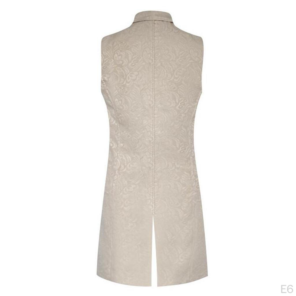 Мужская куртка, пальто, парчовый жилет, готический стимпанк