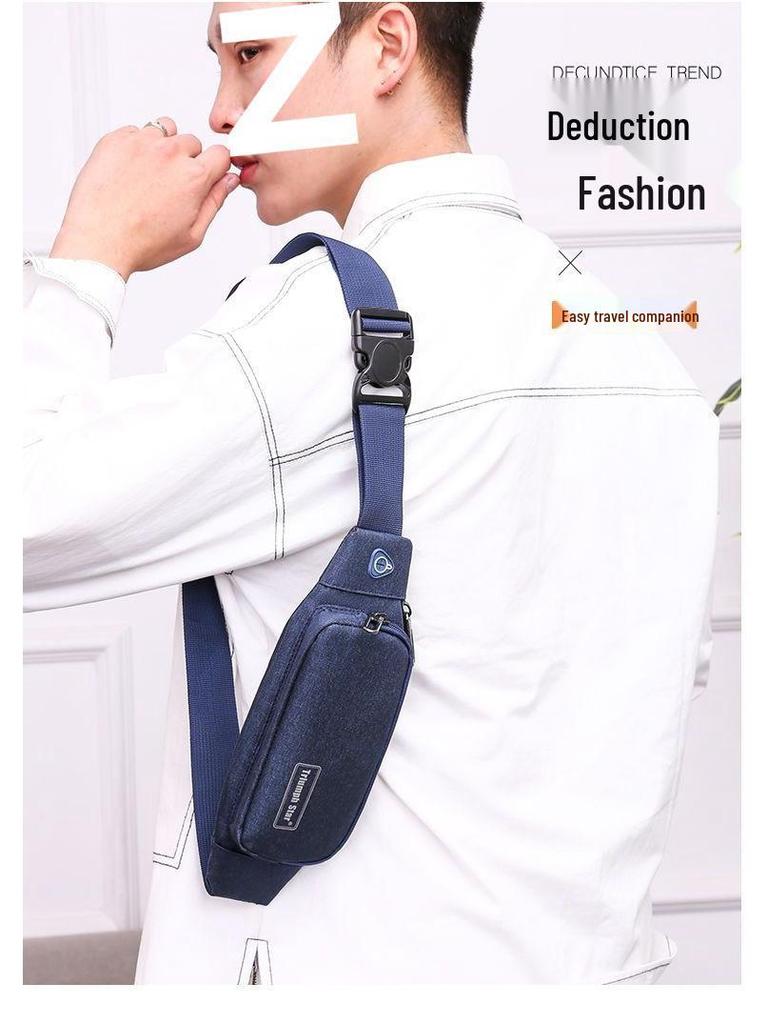 Unisex Waterproof Fanny Pack: Multifunctional Coin Purse, Mobile Phone Holder, Lightweight Running Bag for Sports