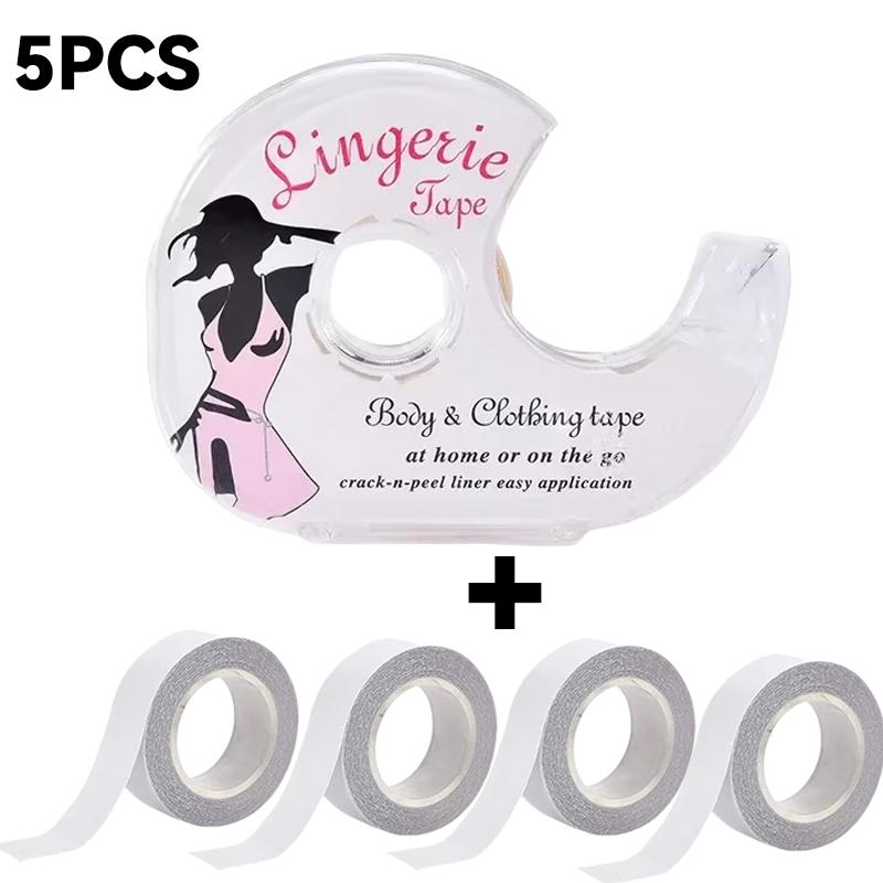 Двусторонняя лента для тела, самоклеящаяся бюстгальтер, одежда, классическая рубашка, секретная наклейка, прозрачная лента для нижнего белья, невидимая нашивка на груди