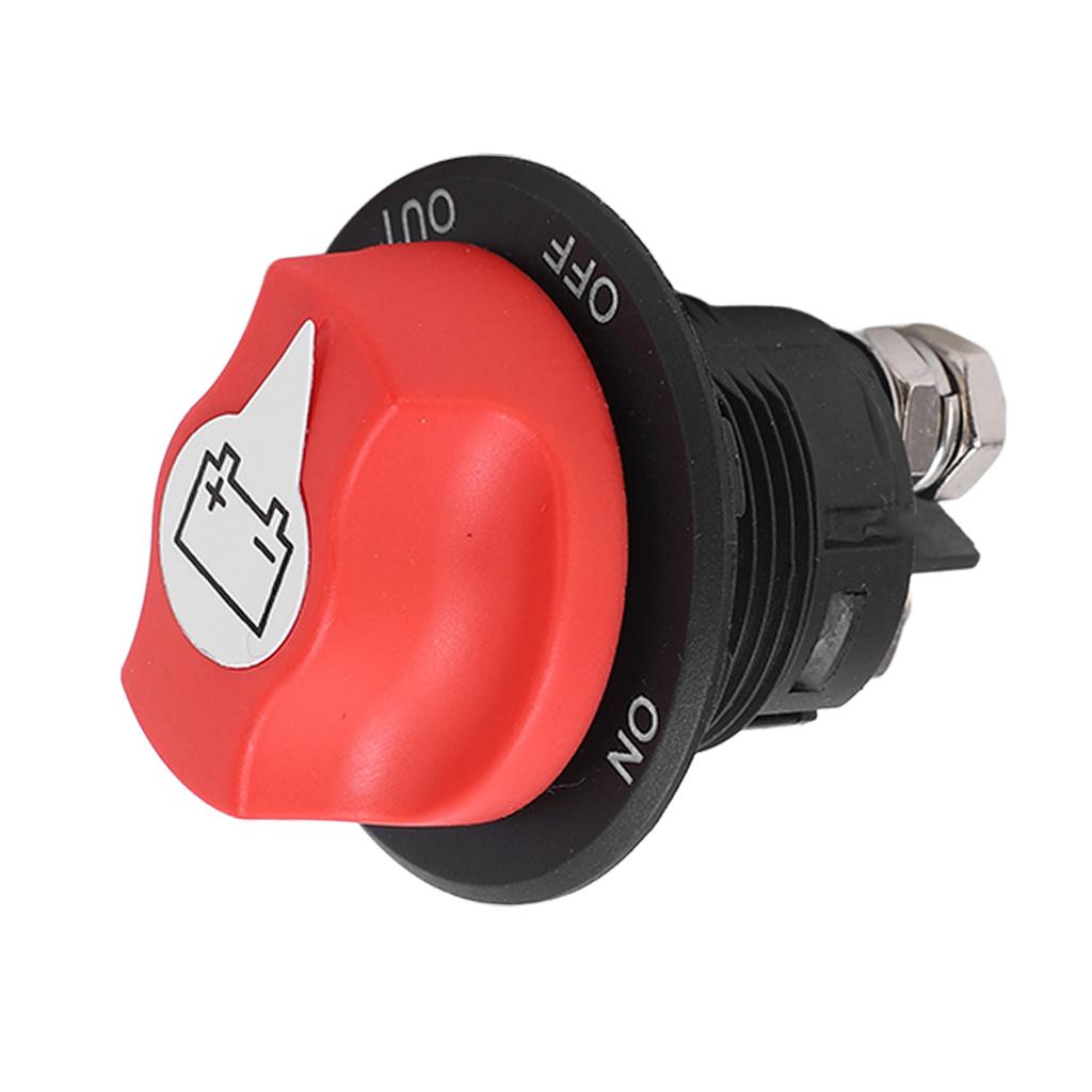 Battery Switch Battery Power Cut Master Switch Disconnect Isolator for RV Yacht Van Truck Caravan