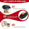 Electric Can Opener Electric Can Opener Automatic Jar Bottle Machine Portable Kitchen Opening Opener Tool One Touch Can Opener