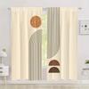Абстрактный Тропический Лист Скандинавский Моранди Красочные Детские Оконные Шторы Жалюзи для Гостиной Спальни Кухни Двери Домашний Декор 2шт