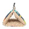 Triangular Bird Nest House Winter Warm Hanging Hammock Soft Hammock Sleeping Bed for Small Medium