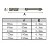 Impact Resistant Driver Bit Wear-resistant Screwdriver Batch Head Portable Phillips Bit