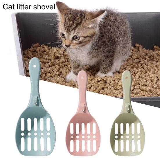 Cat Litter Shovel Wear-resistant Ergonomic Handle Smooth Edge Pet Litter Scoop Cat Shovel Pet Supplies