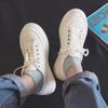 Эспадрильи женские улззанг тренд стиль Харадзюку обувь с большим пальцем весенняя повседневная белая обувь кеды