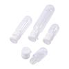 5Pcs 2/3/5/10Ml Mini Refillable Bottle Transparent With Cap Empty Sample Vial Powder Solid Storage Essential Oil Bottle