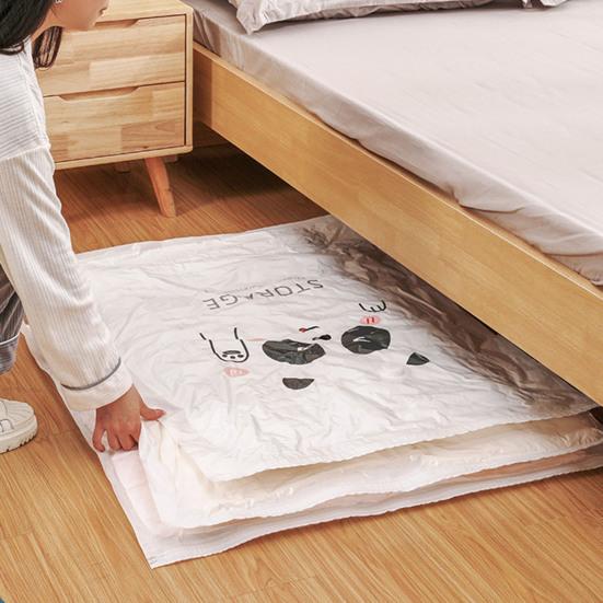 Long Lasting Vacuum Storage Bag Good Sealing Useful Multifunctional Quilt Clothes Organizer Compression