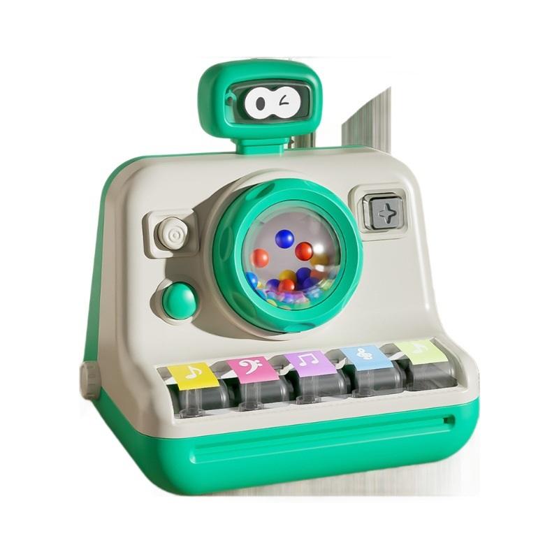 Горячая распродажа детская развивающая аналоговая камера многофункциональная камера со звуком и светом игрушка-маленькое пианино раннее развитие