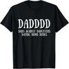 Mens Protective DADDDD - Dads Against Daughters Dating Dumb Dudes T-Shirt