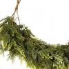 Рождественская гирлянда уличная искусственная зеленая сосна украшение искусственная гирлянда для камина елки каминной полки уличного крыльца внутренней лестницы