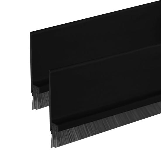 2 шт. дверная щетка для нижней части двери, интегрированная дверная щетка, самоклеящаяся герметизирующая прокладка для защиты от пыли, насекомых, холода и тепла