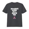 Женская футболка с надписью «Сиськи ушли, но я продолжаю зажигать» (Funny Boobies Gone But I Rock On), черная, винтажная, стильная уличная одежда, мягкая