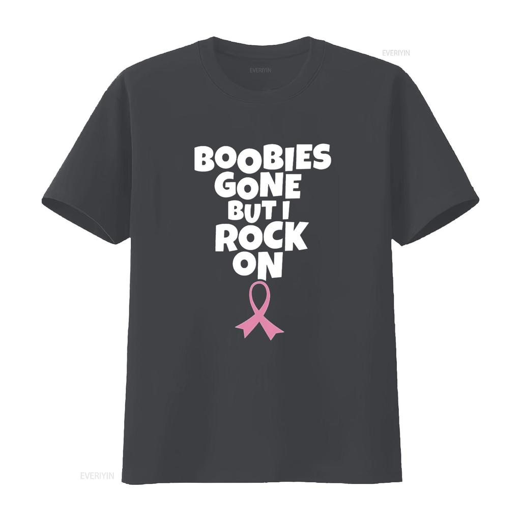 Женская футболка с надписью «Сиськи ушли, но я продолжаю зажигать» (Funny Boobies Gone But I Rock On), черная, винтажная, стильная уличная одежда, мягкая