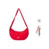 Reebok Fabric Crossbody Bags Regular Unisex Red/Black RB250007M
