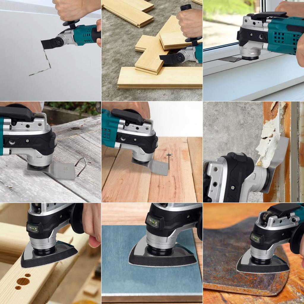 Sozaka Rechargeable Multi Tool Makita 18V Compatible Cordless Multi Tool Main Unit Only Sold OIS Blade Compatible 2 Year Manufacturer Warranty