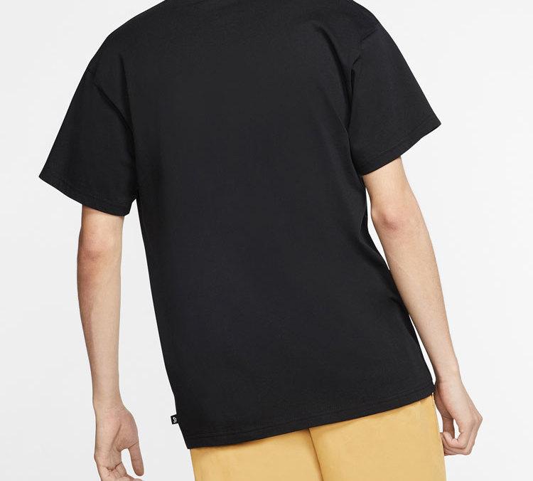 Nike Футболки Мужские Черные С Круглым Вырезом Умеренный Прямой Крой CV7540-010