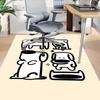 1PC Dog Pet Anti-slip carpet, suitable for Office, bedroomand playrooms. It can also be used as a sofa footrest cover-W52