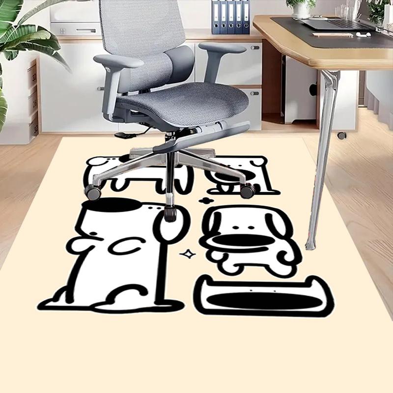 1PC Dog Pet Anti-slip carpet, suitable for Office, bedroomand playrooms. It can also be used as a sofa footrest cover-W52