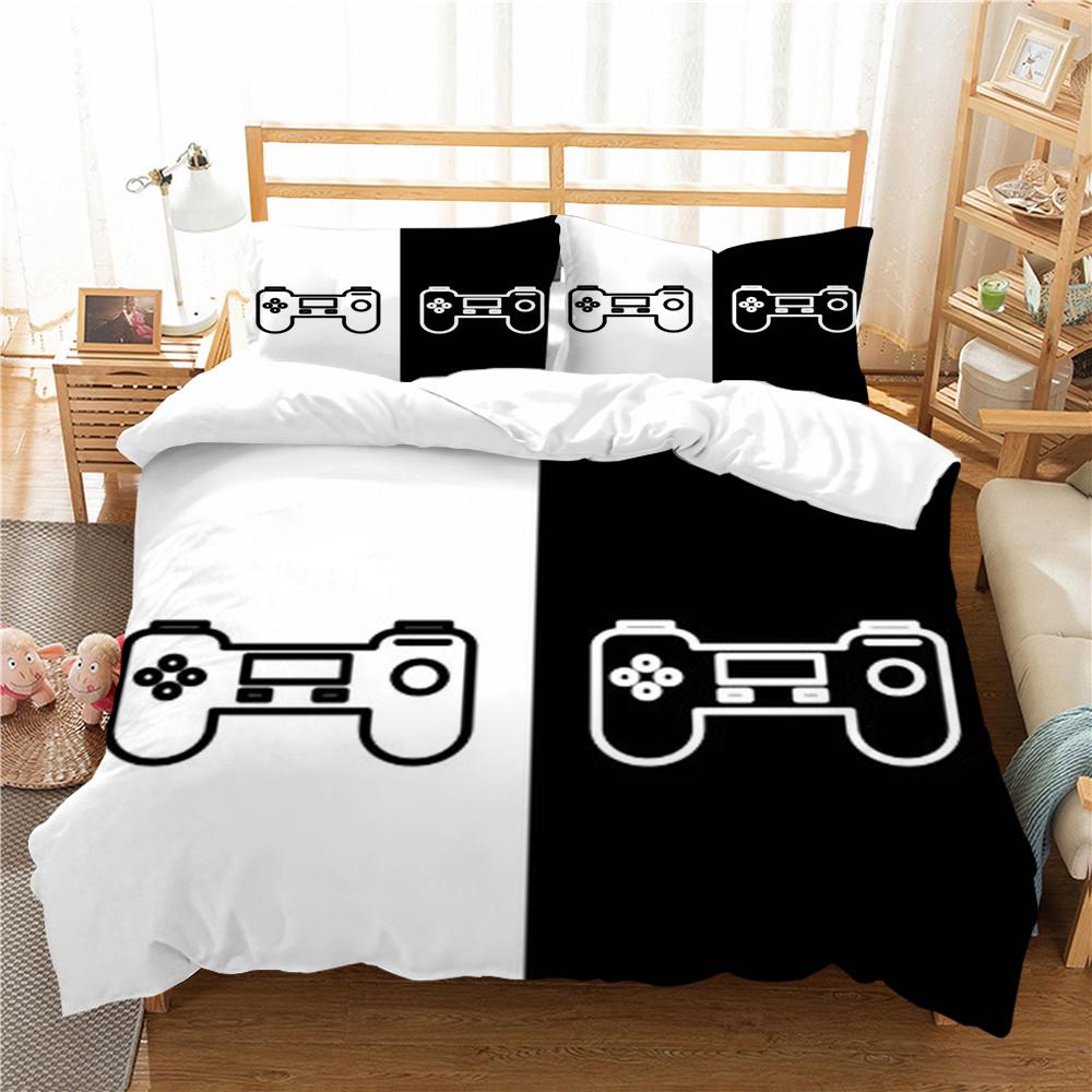 3D Gamepad Printing Home Textiles Bedding Suit Microfiber Quilt Cover Cool Comforter Duvet Covers
